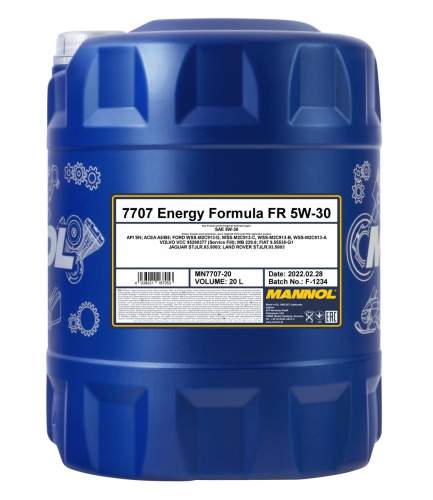 MANNOL Energy Formula FR  für Ford / Volvo 5W-30 20 Liter